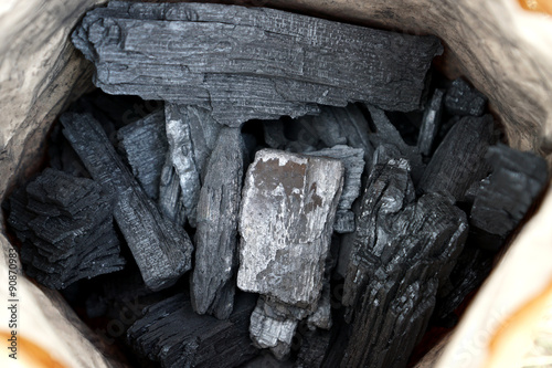 Charcoal, coal photo