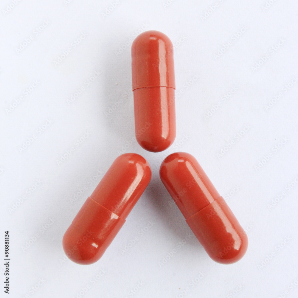 Macro Red Capsules 7 Macro Red Capsules 7