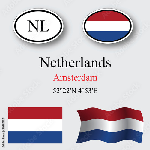 Free Download netherlands icons set - GFXLoad