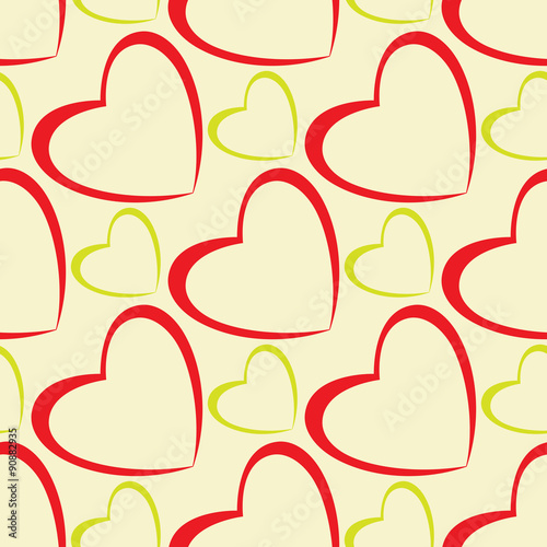 hearts pattern design seamless