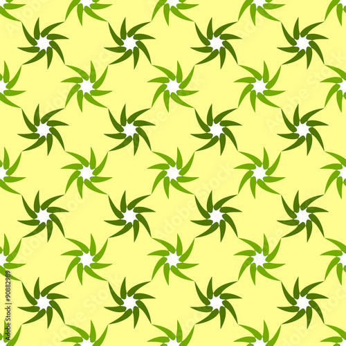 twisted flowers pattern