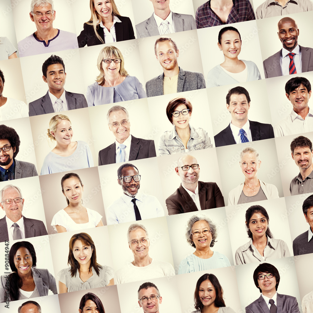 Group of Multiethnic Diverse Business People Concept Group of Multiethnic Diverse Business People Concept
