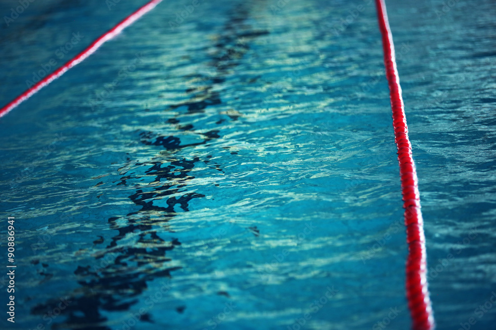 Obraz premium Water in swimming pool