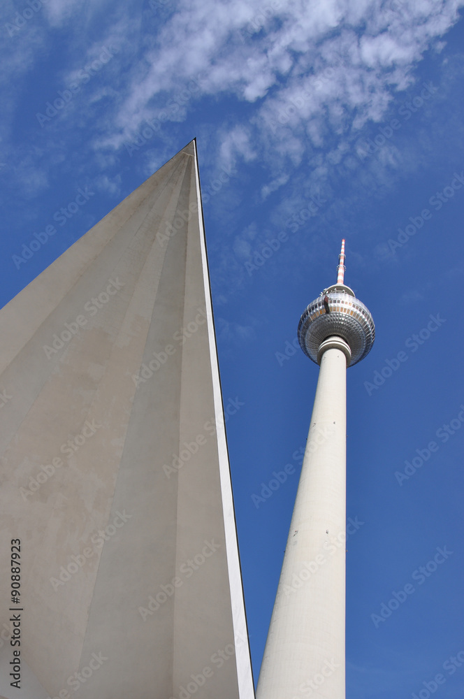 Obraz premium Berliner Fernsehturm