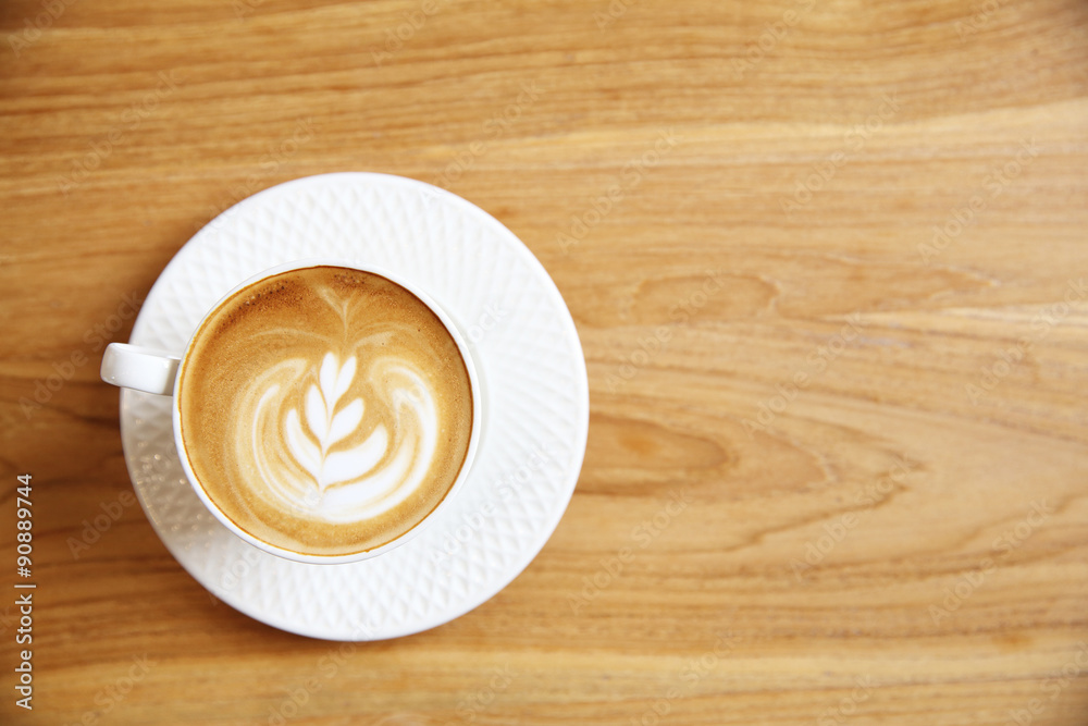 coffee on wood background coffee on wood background