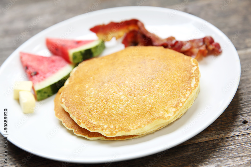 Fruit pancake Fruit pancake