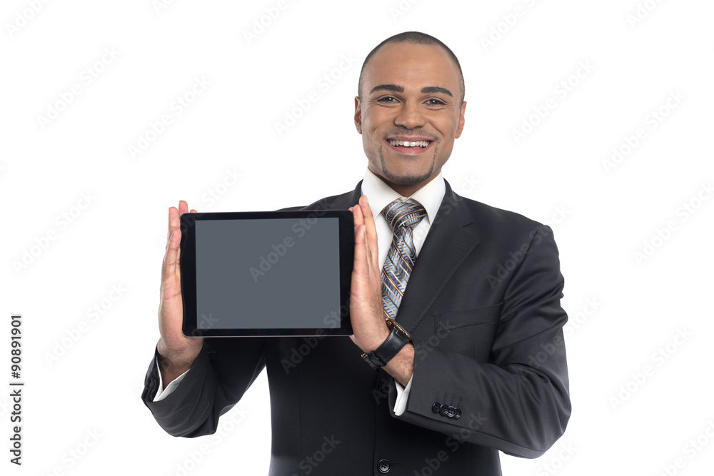Businessman using digital tablet Businessman using digital tablet