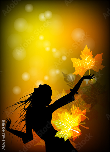 Autumn girl 