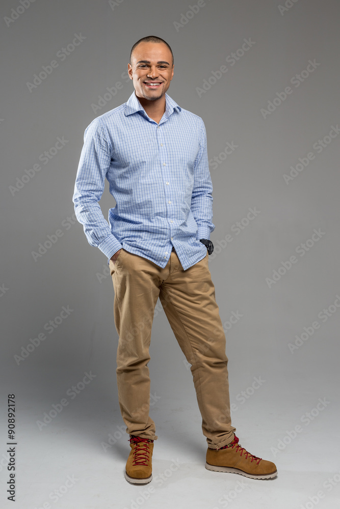 Fototapeta premium Handsome young businessman