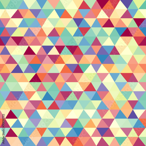 Seamless geometric background. Mosaic. 