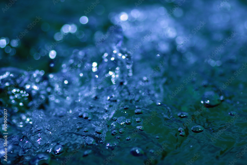 texture water with bubbles close-up texture water with bubbles close-up
