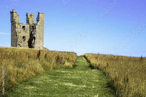 Dunstanburgh Castle, Northumberland photo