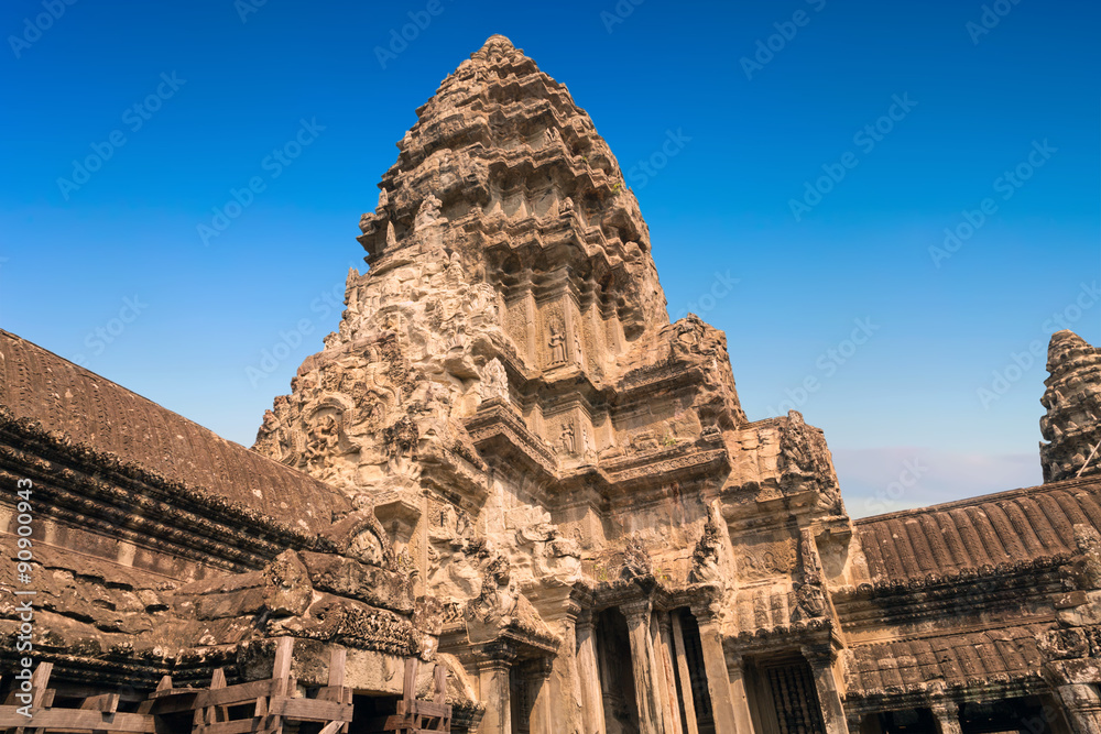 ruin Angkor Wat, Siem Reap, Cambodia.