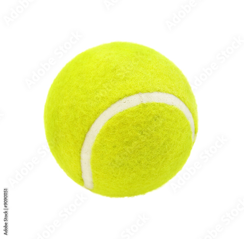 tennis ball isolated on white background  © Alexstar