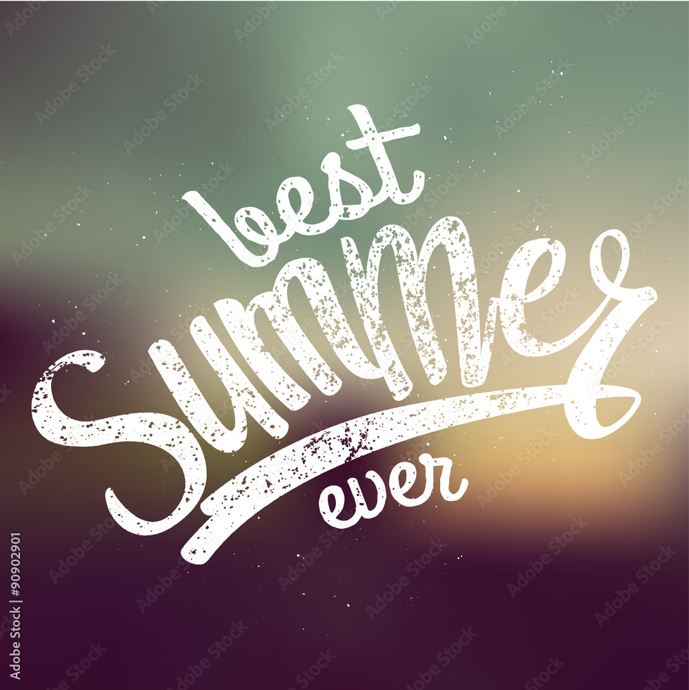 Ταπετσαρία best summer ever handwritten text