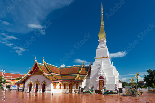 Tableau sur toile Thaitemple Wat Pratat Choeng Chum, Sakonnakorn, Thailand