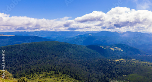 Montenegrin ridge in Carpathians