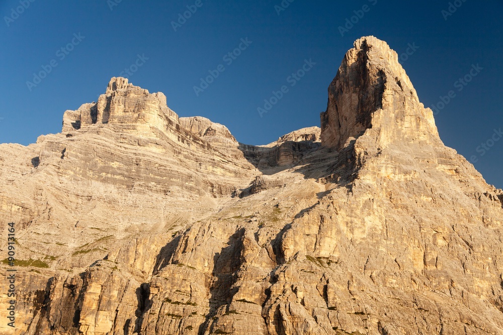 Fototapeta premium Morning view of Monte Pelmo