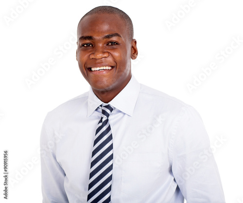 african american business man closeup