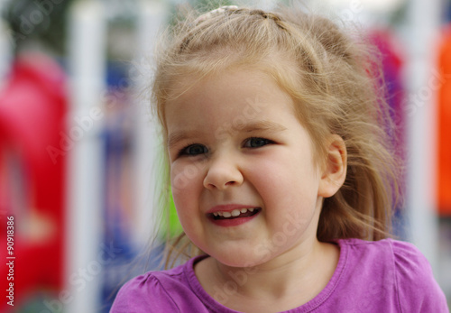  girl on a playground