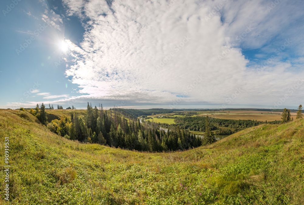 Уржумский пейзаж. Urzhum landscape.