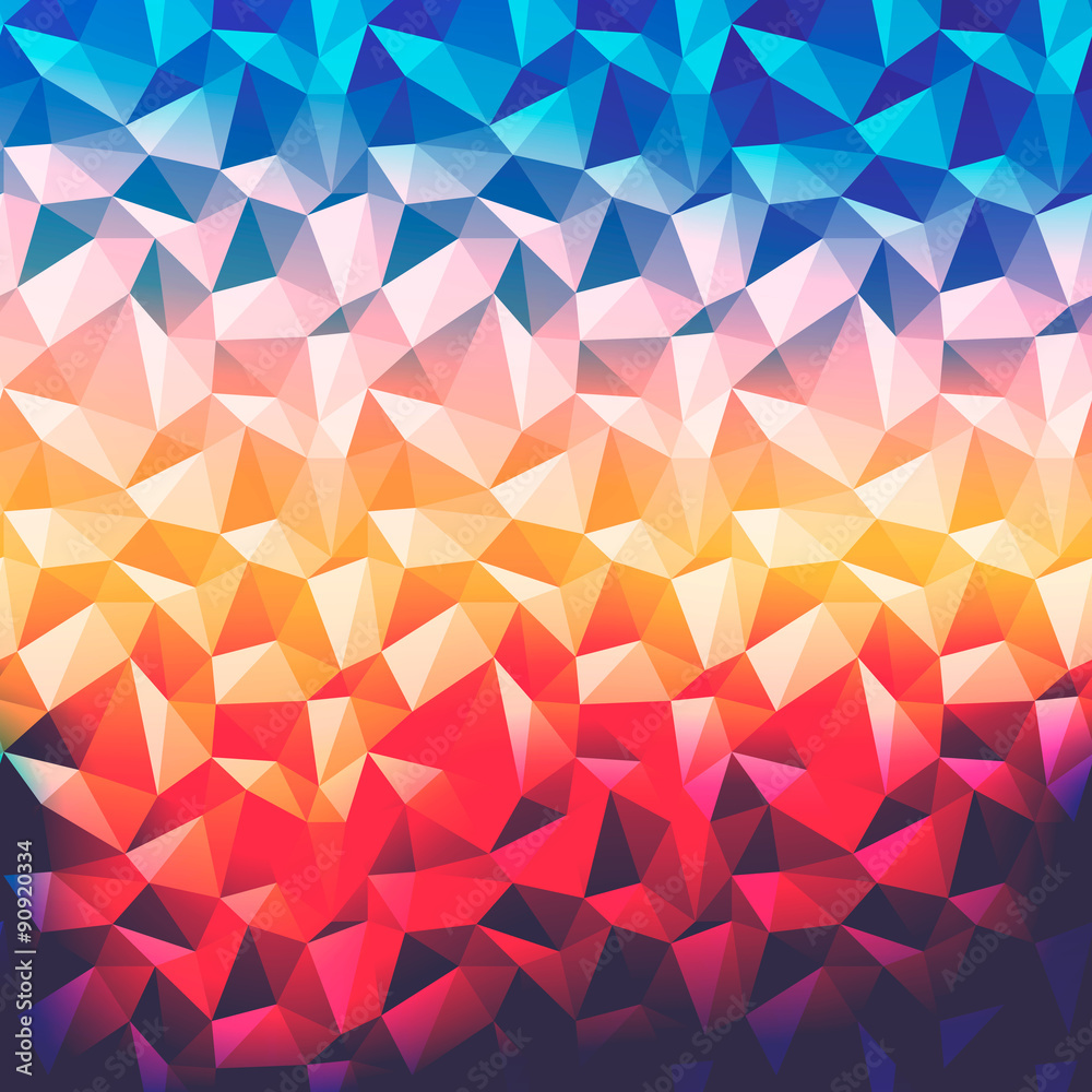Fototapeta premium Triangles