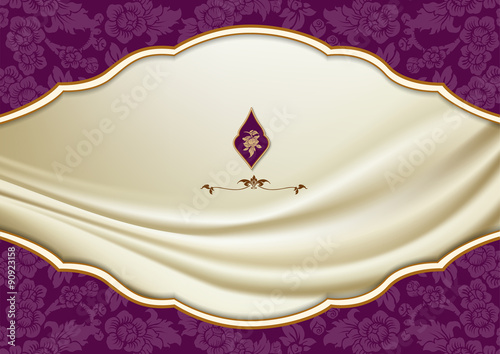 Asian traditional art Design Vector, Thai traditional design.