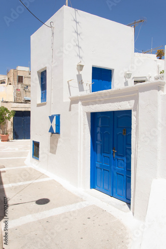 860 - gates and streets of Santorini