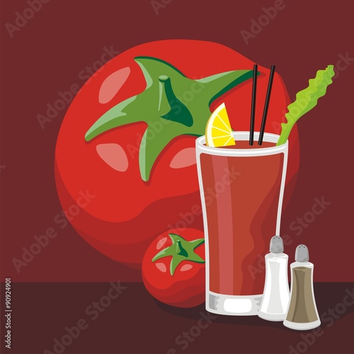 Bloody Mary cocktail