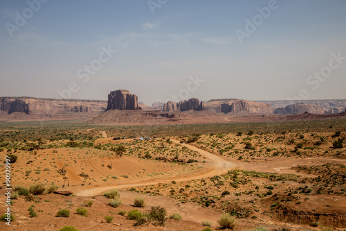 Monument Vallei, Utah and Arizona USA, panorama photo
