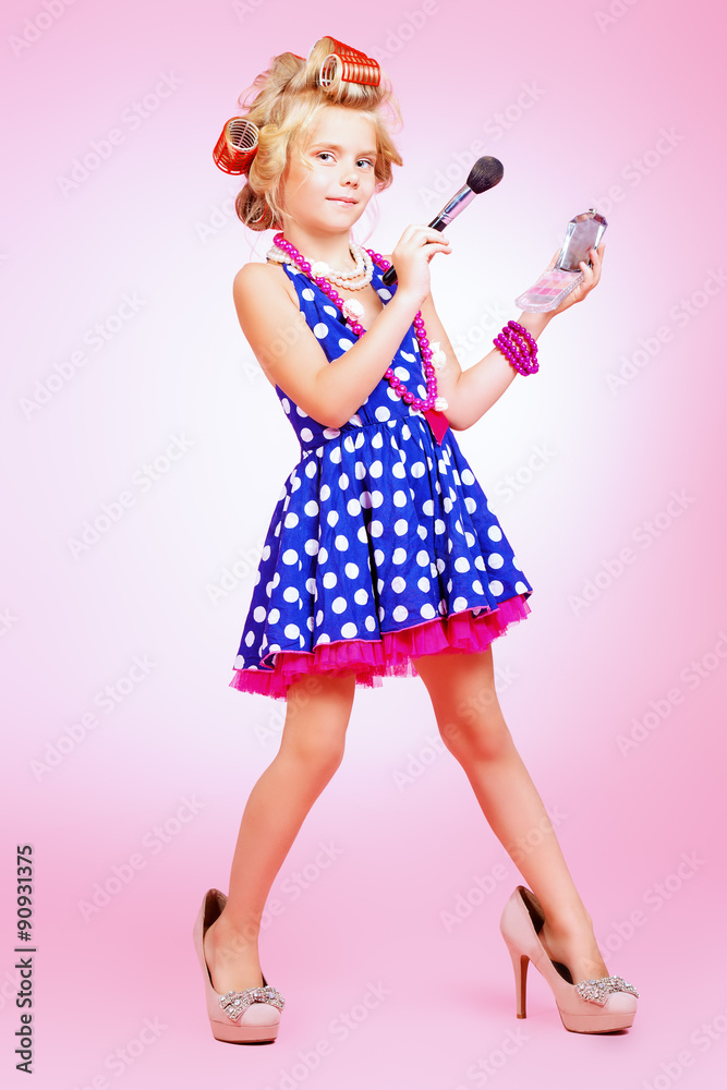 little pin-up girl little pin-up girl