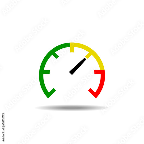 Obraz na płótnie speed meter w salonie