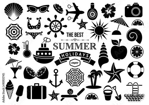 Summer icons
