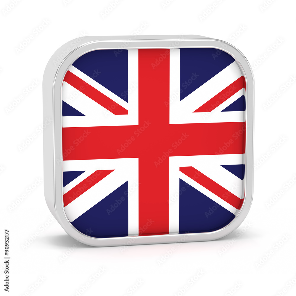 Obraz premium United Kingdom flag sign.