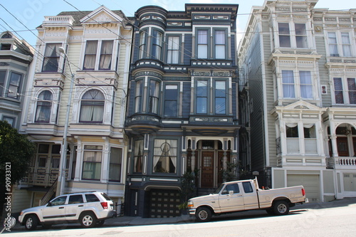Rue en pente à San Francisco, USA © JFBRUNEAU