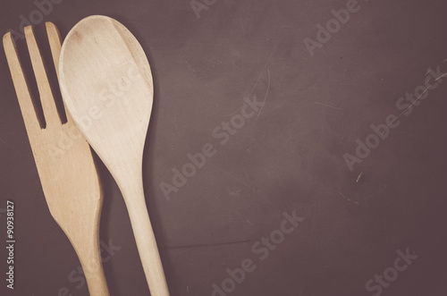 wood made kitchen tools