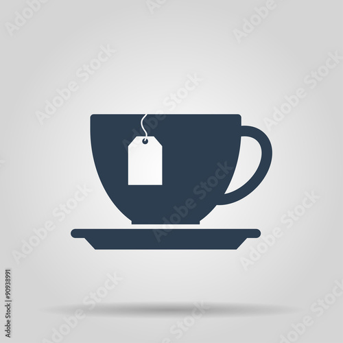 cup with tea bag icon