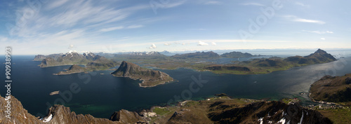 Norwegian nature / There are mountains plunging into the sea from hundreds of metres, fjords, tall mountain peaks, northern lights and midnight sun.