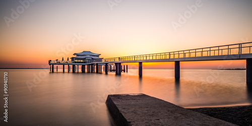 Sonnenaufgang Timmendorfer Strand, Ostsee photo