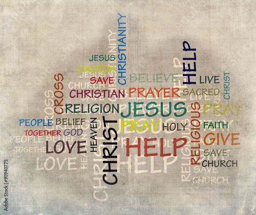 christian word cloud