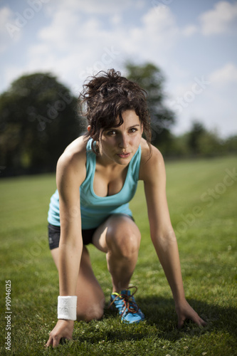 Training woman and healthy lifestyle © Sebastian Duda