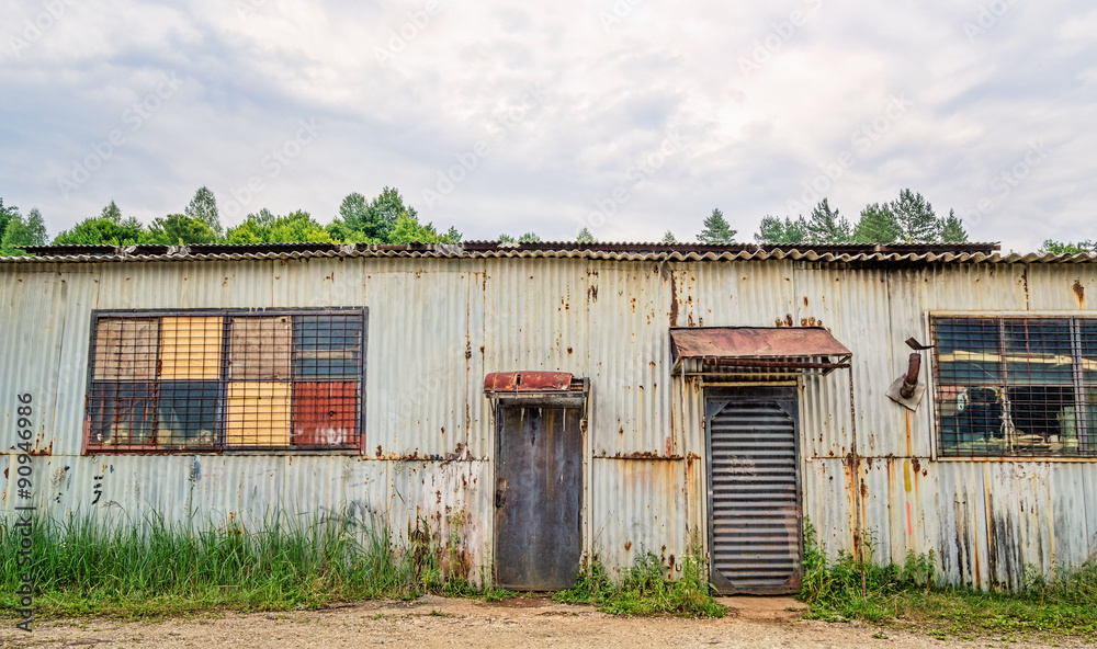 Corrugated Iron Shed