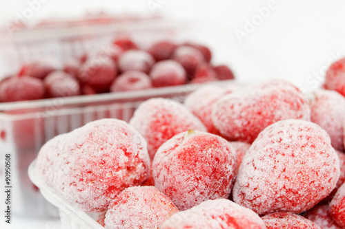 frozen strawberries