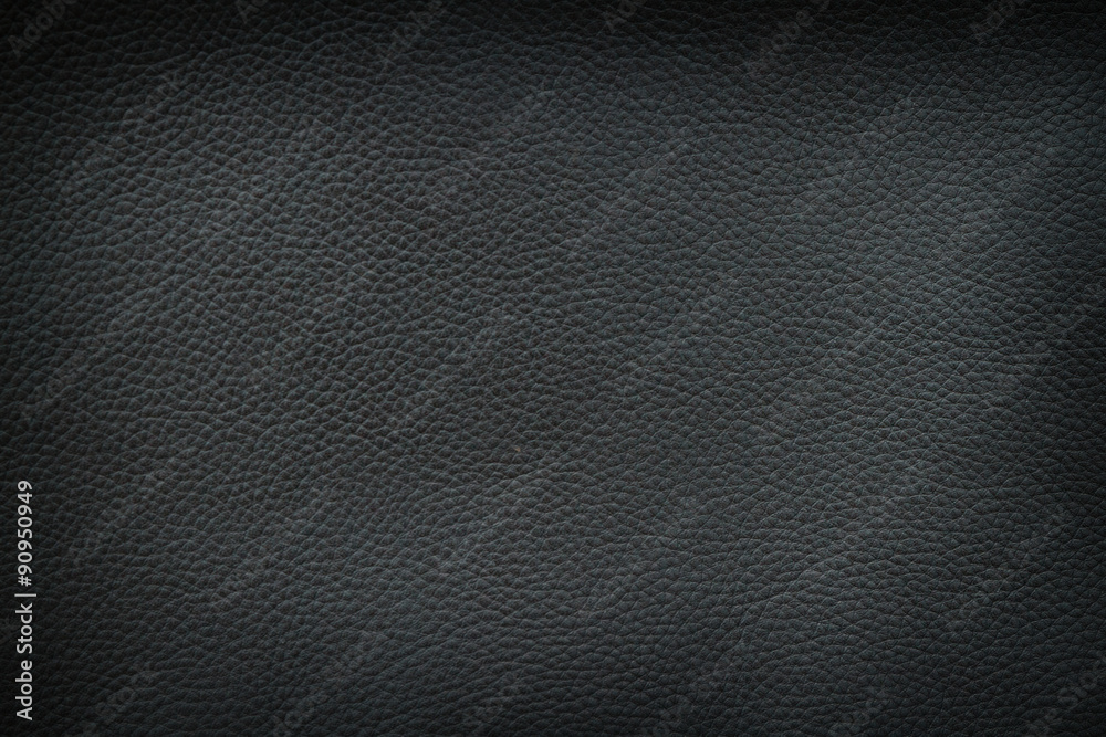 Texture of old crumpled black leather. Texture of old crumpled black leather.