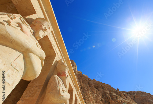 Photos temple of Hatshepsut near Luxor in Egypt
