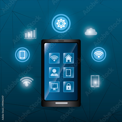Technology digital design.