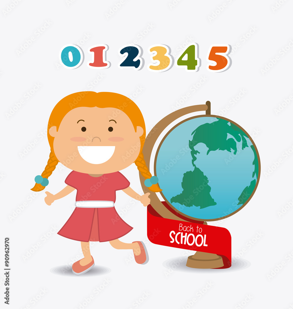 Back to school design. Back to school design.