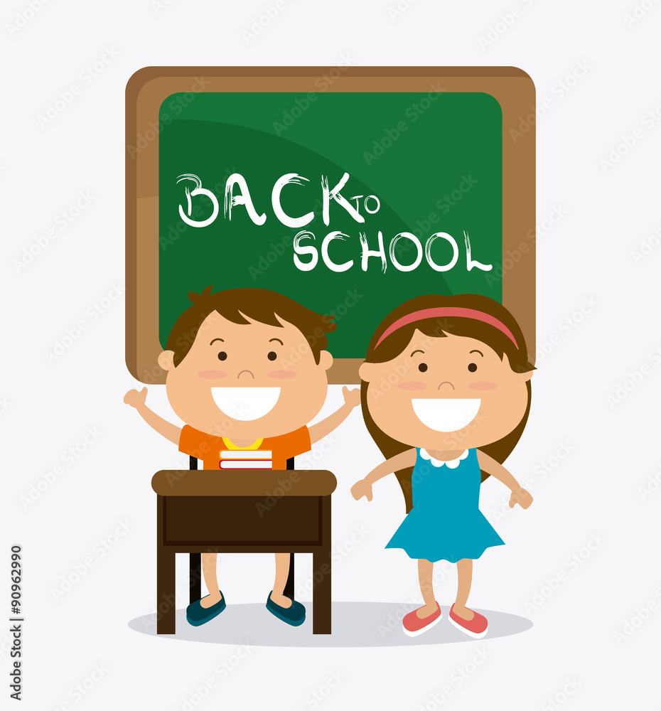 Back to school design. Back to school design.