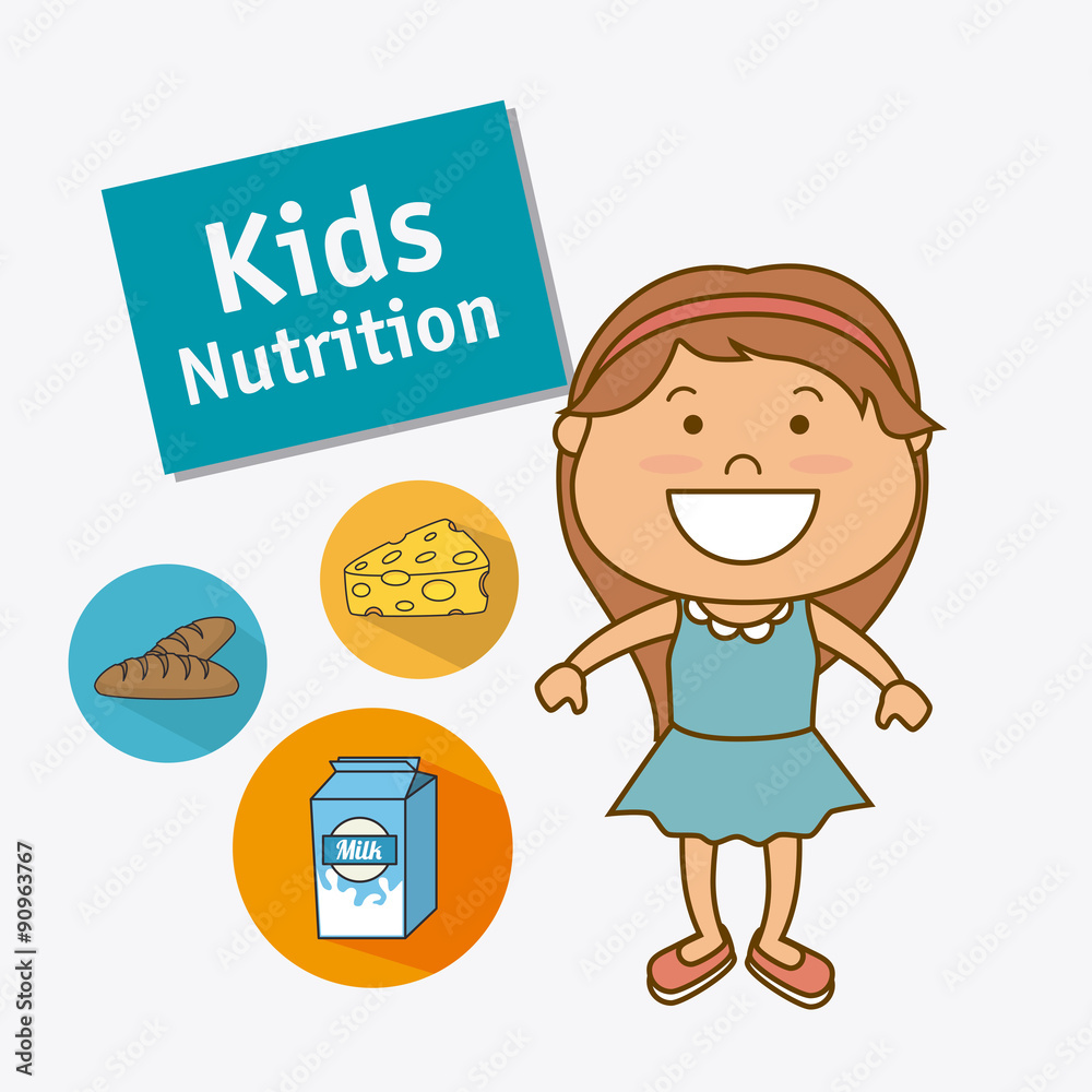 Kids nutrition design. Kids nutrition design.