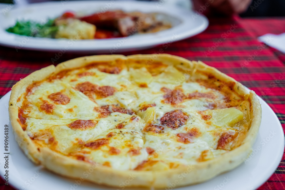 Italian piazza Italian piazza